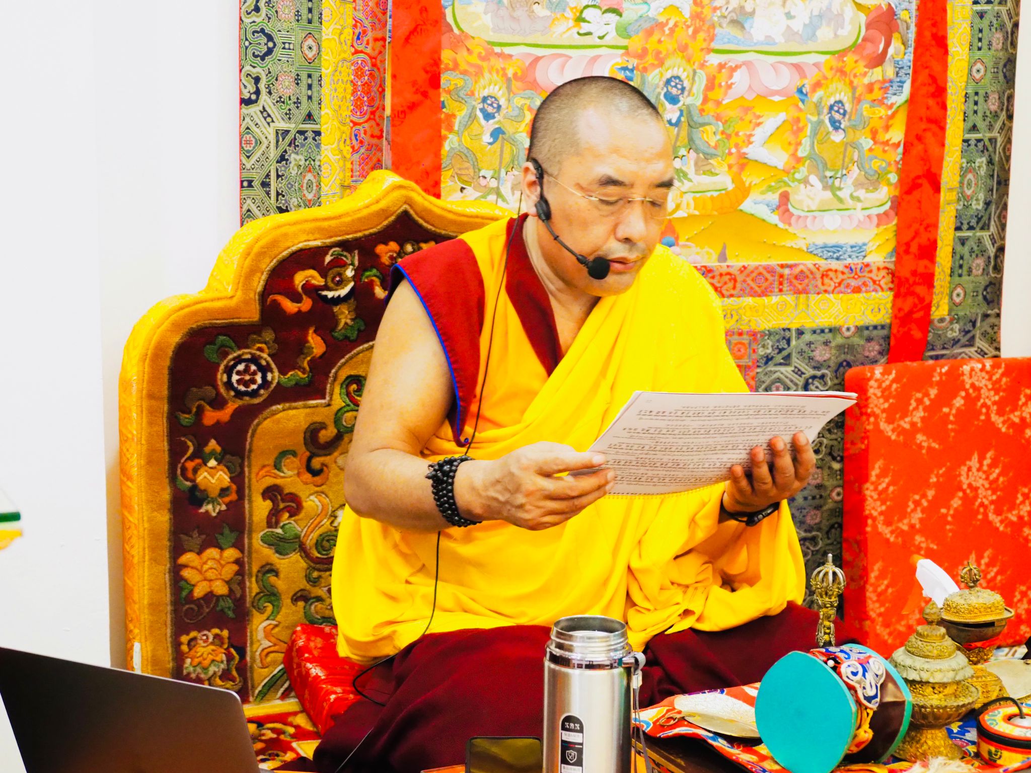 Read more about the article Teaching on Samantabhadra’s Aspiration to Noble Deeds on 10 April 2023, Part I